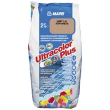 МАПЕЙ Ультраколор Плюс затирка для швов №141 карамель (2кг)   MAPEI Ultracolor Plus цементно-полимерный шовный заполнитель №141 карамель (2кг)