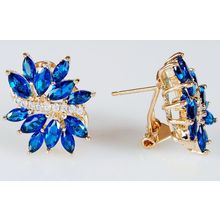 Серьги со шпинелью "Созвездие мечты"