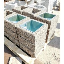 Урна бетонная Троя (Габбро диабаз)