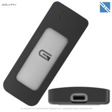 SSD диск внешний Glyph Technologies 2TB Atom USB 3.1 Type-C External SSD (Серебряный)  A2000SLV