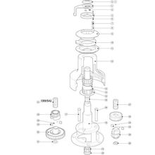 Lewmar Роликовый подшипник в сборе для лебедки Lewmar 1300 SA2