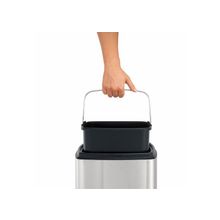 Brabantia TOUCH BIN прямоуг.(25л) 384905