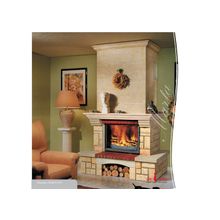 Пристенная облицовка (камин)  Bella Italia Marta (Белла Италия Марта, каминокомплект с топкой)