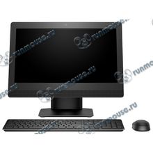 Моноблок HP "ProOne 400 G3" 2RT97ES (Celeron G3930T-2.60ГГц, 4ГБ, 500ГБ, HDG, DVD±RW, LAN, WiFi, BT, WebCam, 20.0" 1600x900, FreeDOS) + клавиатура + мышь [140982]