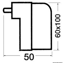 Osculati Doorlight interior light, 13.894.00