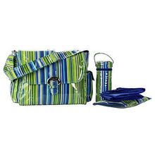 Kalencom Buckle bag Jazz Stripes Cobalt