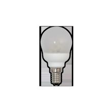 Светодиодная лампа Ecola globe LED 2,1W G45 220V E14 4200K шар 84x45