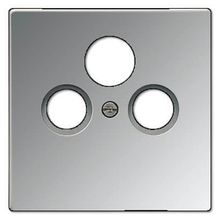Jung Накладка TV-FM-SAT розетки Jung LS 990 блестящий хром GCR2990SAT ID - 75524