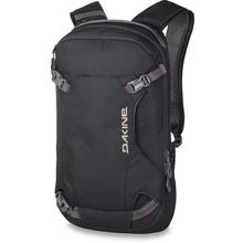 Мужской сноуборд рюкзак для фрирайда Dakine Heli Pack 12L Black чёрного цвета с креплением для сноуборда или лыж