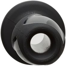 Doc Johnson Анальная пробка с тоннелем Kink Wet Works Explore Platinum Premium Silicone Plug 3.5  - 8,9 см. (черный)