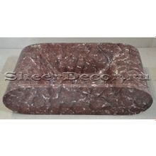 Красная раковина из камня Sheerdecor Dia 2922113 | Элитная раковина