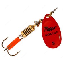 Блесна Aglia №4, Flue Red Mepps