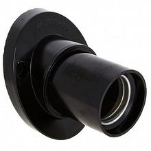 Патрон карболитовый наст. Е27 черн. наклонный |  код. LHC-E27-wi-s |  EKF