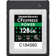 Карта памяти Delkin Devices Power CFexpress 128GB (DCFX1-128)
