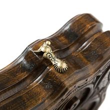 Шахматы + нарды резные "Корона"  40