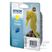 Epson C13T04844010  картридж к St.R200 300 RX500 600 620 желтый cons ink