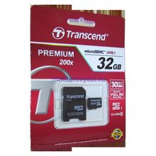 Карта памяти MicroSDHC 32Gb Transcebd UHS-1 до 30Mb s (TS32GUSDHC10)