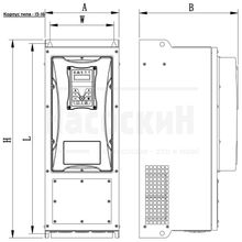 Частотный преобразователь EURA EP66-0015T3I1U1F2AD01 (1,5кВт 380В)