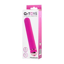 A-toys Розовый нереалистичный вибратор Mastick - 18 см.