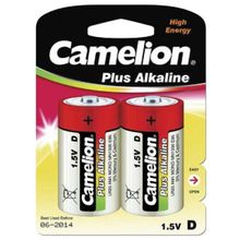 Батарейка Camelion Plus Alkaline LR20-BP2 LR20 BL2