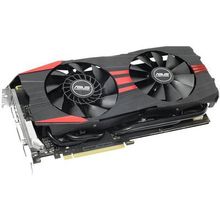 Видеокарта ASUS GTX960-DC2-2GD5-BLACK RTL {GTX 960, 2Gb, GDDR5, 128-bit, PCI-Ex16 3.0, 1xDVI, 1xHDMI, 3xDP, ATX}