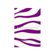 Российский ковер Шагги Ультра s613_bone-purple, 1.6 x 2.3