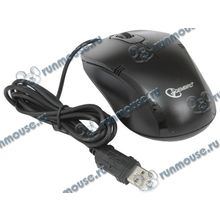Оптическая мышь Gembird "MOP-100", 2кн.+скр., черный (USB) (ret) [138217]
