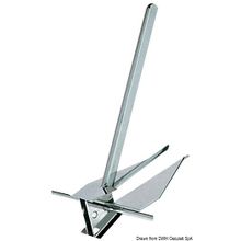Osculati Danforth SS anchor 9 kg, 01.146.09