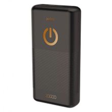 Зарядное устройство Perfeo Powerbank, 20000 мА ч, 2.1A 2xUSB, черное (PF_B4298)