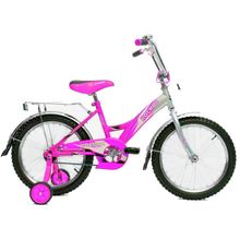 Велосипед детский двухколесный Космос В 1607 розовый