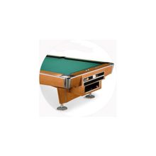 Бильярдный стол Турнирный. В стоимость включены: полный комплект аксессуаров для игры, светильник, киевница, полочка для шаров, сборка, доставка.