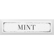 Керамическая плитка Kerama Marazzi Гамма Nt B38 2882 Mint Черный декор 8,5х28,5