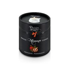 Plaisir Secret Массажная свеча с ароматом граната Bougie de Massage Gourmande Grenadine - 80 мл.
