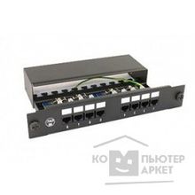 Neomax Коммутационная панель STP, 8 портов RJ-45, cat. 5e 19" PLVF08-11