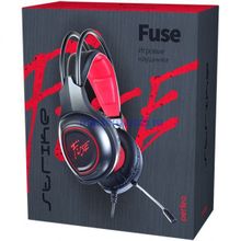Наушники с микрофоном Perfeo Fuse Black