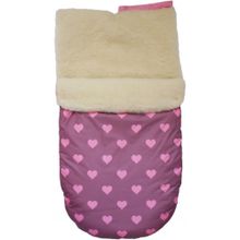 LovelyCare Конверт на выписку Сладкие сердечки (овчина) 100352