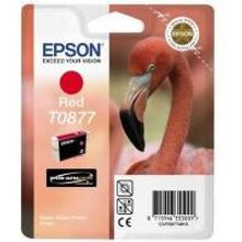 Картридж для EPSON T0877 (красный) совместимый