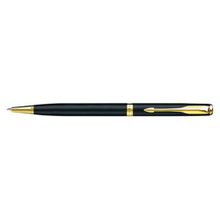 Ручка шариковая Parker модель Sonnet Slim черная с золотом в коробке