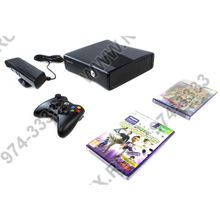 Microsoft  XBOX 360 250Gb KINECT+игры Dance Central 2, Kinect Adventures!, Kinect Sports  [S7G-00088]