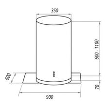 MAUNFELD BERTA PLUS 90 НЕРЖАВЕЙКА ПРОЗРАЧНОЕ стекло (в 3-х коробках)