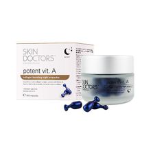 Сыворотка ночная увеличивающая коллаген с Витамином A Skin Doctors Potent Vitamin A 50 капсул