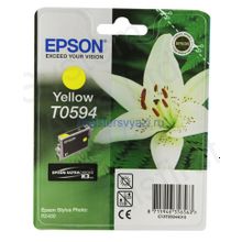 Картридж Epson T0594 Yellow оригинал в технологической упаковке