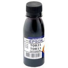 Чернила EPSON T0821Bk, Optimum, чёрные (100 мл)