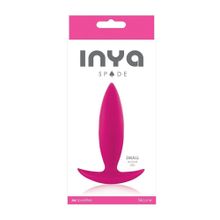 NS Novelties Розовая анальная пробка для ношения INYA Spades Small - 10,2 см.
