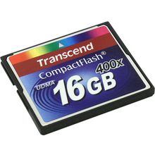 Карта памяти  Transcend   TS16GCF400   CompactFlash  Card  16Gb  400x