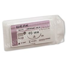 ШЕЛК Атравматический шовный материал, Россия