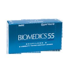 Контактные линзы Biomedics 55 ежемесячной замены (6 блистеров упаковка)