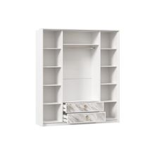 Алмаз. Любимый дом СГ Айла Шкаф четырехстворчатый Белый, исполнение 1