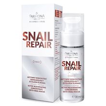 Активный омолаживающий концентрат со слизью улитки Farmona Professional Snail Repair Active Rejuvenating Concentrate 30мл