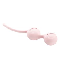 Baile Нежно-розовые вагинальные шарики на сцепке Kegel Tighten Up I